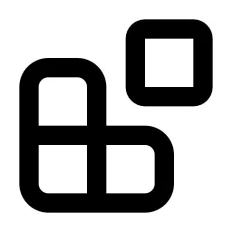 Blocks Line Icon