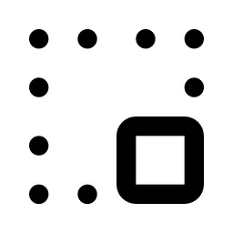 Box Align Bottom Right Line Icon