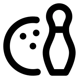 Bowling Line Icon