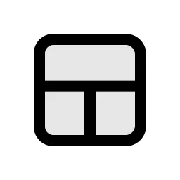 Layout 3 Duo Icon