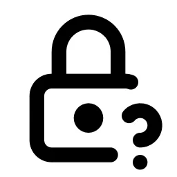 Lock Question Line Icon
