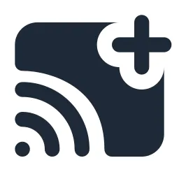 Chromecast Plus Solid Icon