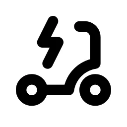 Scooter Electric Line Icon