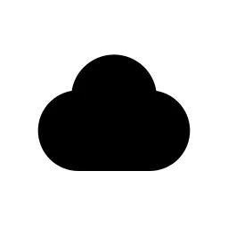 Cloud 1 Fill Icon