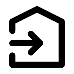 Transfer In Line Icon
