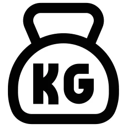 Kg Weight Icon