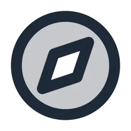 Compass 2 Duotone Icon