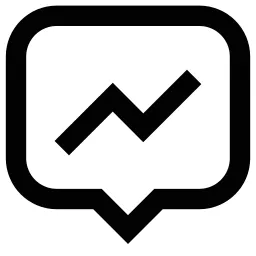 Graph Message Icon