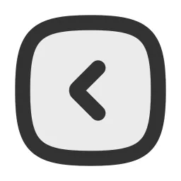 Chevron Left Square Duotone Icon