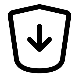 Shield Download Icon