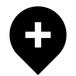 Map Pin Add Fill Icon