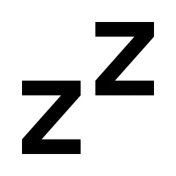 Zzz Line Icon