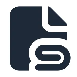 File Attachment Solid Icon