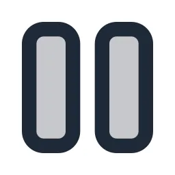 Layout Columns Duotone Icon