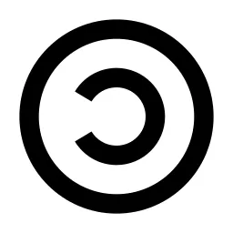 Copyleft Line Icon