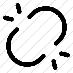 Broken Chain Link 3 Unlink Icon