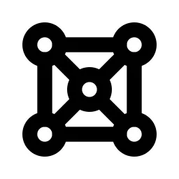 Topology Full Hierarchy Line Icon