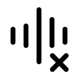 Voice Xmark Icon