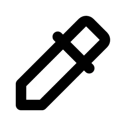 Color Picker Line Icon