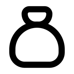Moneybag Line Icon