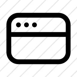 Window App Browser App Desktop Icon