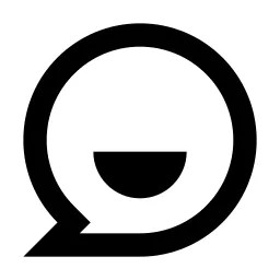Chat Smile 3 Line Icon