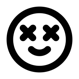 Mood Crazy Happy Line Icon