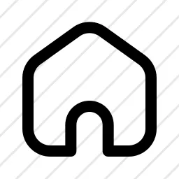 Home Round Door Icon
