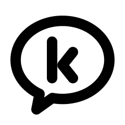 Brand Kako Talk Line Icon