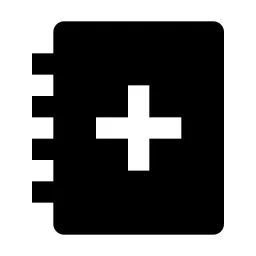 Health Book Fill Icon