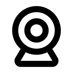Device Computer Camera Line Icon