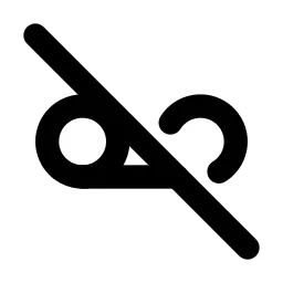 Record Mail Off Line Icon