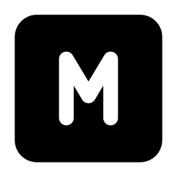 Square Letter M Icon