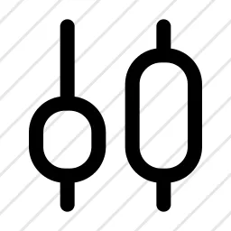 Trading View Candles Icon