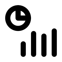 Chart Infographic Line Icon
