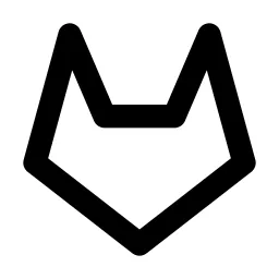Brand Gitlab Line Icon
