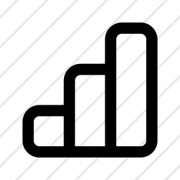 Chart 4 Statistics Graph Icon
