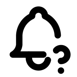 Bell Question Line Icon