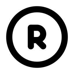 Registered Line Icon
