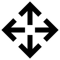 Arrows Move Navigate Icon