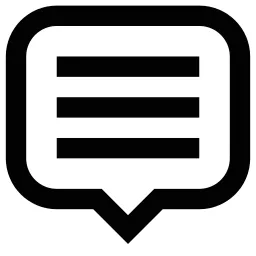Message Text Icon