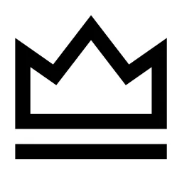 Vip Crown Line Icon