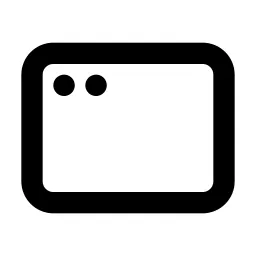 App Window Line Icon
