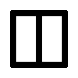 Layout Column Line Icon