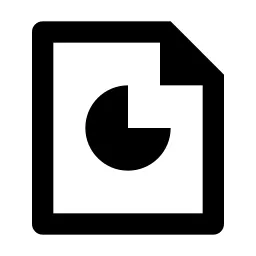 File Chart 2 Line Icon