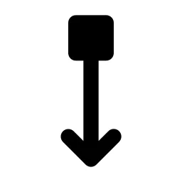 Arrow Down Square Icon