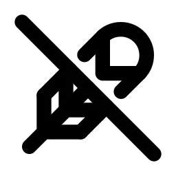 Feather Off Line Icon