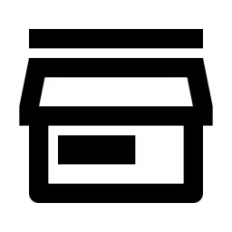 Store 3 Line Icon