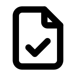 File Check Line Icon