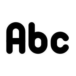 Abc Line Icon